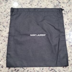 Black Saint Laurent Dust Bag 11x12